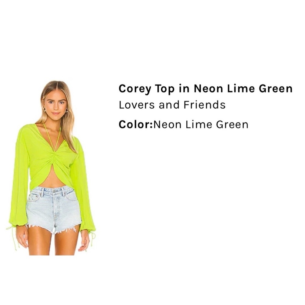 Beautiful like green long sleeve Flowy Blouse with adjustable strings